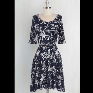 Modcloth Bird to the Wise Dress